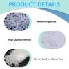 100g Temporary Tooth Repair Beads, Tooth Filling Material Replacement Thermal Adhesive Fitting Beads, Dental Denture Filler Repair Bead for Broken Chipped Tooth Fake Teeth Cosmetic Teeth Veneere view 3