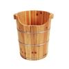 JDHSKCF Sauna Wooden Bucket,Spa, Sauna,Soak,Handmade Massage Bucket Foot Bath,Foot Spa Wash Bucket Feet Bath Basin Tub Present vision hopeful Selfless dedication view 1