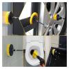 7pcs Moving Brush Head, Electric Cleaning Brush, Yellow 7-piece Set, Electric Drill Brush Head Set Household Items view 4