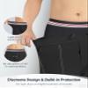 Carer 3 Pack Men's Incontinence Boxer Brief Washable Light & Thin Cotton Incontinence Pants with 80 ML Absorbent Pad Prevents Bladder Leaks Designed for Mild Incontinence Black L view 2