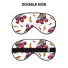 YFSGDLBN Color Roller Skates Print Printed Soft Eye Mask Sleep Aid Eye Mask Blackout Sleep Mask view 2