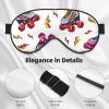 YFSGDLBN Color Roller Skates Print Printed Soft Eye Mask Sleep Aid Eye Mask Blackout Sleep Mask view 4