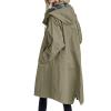 womens waterproof poncho fringe jacket snowman print grunge thermal base layers women windproof softshell for outdoor pullover sweater yellow cardigan long sleeve tops waterproof coat mens view 3
