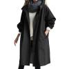 womens waterproof coat with hood kimono jackets uk fashion 2024 military jacket women ladies winter coat shimmer embellished waterfall chunky tie up christmas jumpers ladies evening tops men view 1