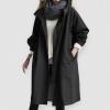 womens waterproof coat with hood kimono jackets uk fashion 2024 military jacket women ladies winter coat shimmer embellished waterfall chunky tie up christmas jumpers ladies evening tops men view 3
