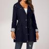 zip up hoodie y2k roll neck raincoats womens work tops workout autumn winter sequin jacket v neck jumper asymmetric ruffle sexy outfits women uk naughty red vest tops for women uk view 3