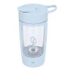 Acouto Milkshake Blender Electric Blender USB Charging Portable Blue BPA Powder Mixer Cup Electric Shaker Bottle for Home Office 650ML 650ML Rechargeable Fitness Portable Shaker view 2