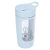 Acouto Milkshake Blender Electric Blender USB Charging Portable Blue BPA Powder Mixer Cup Electric Shaker Bottle for Home Office 650ML 650ML Rechargeable Fitness Portable Shaker view 3