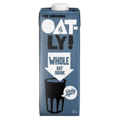 Oatly Oat Drink Whole 1L | Suitable for vegetarians | (6 Packs)