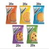 Bront Biscuits 100 Mini Packs Variety Box (20 Packs of Five Different Flavours, 1 Biscuit Per Pack) view 2