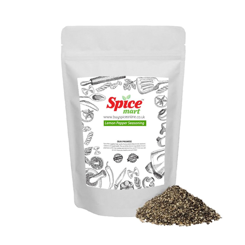 Lemon Pepper Ground Seasoning Spice Blend Free UK P&P 50g-950g (200g)