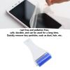 Silicone Dust Roller, Handle Blue Anti Static Roller, Reusable Cleaner Tool with Aluminum Handle, Manual Roller for Clothes Hair Dust Fibers (5CM) view 3
