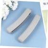 JECOMPRIS 2pcs Comfortable Underarm Crutch Replacement Padding Tpr Arm Grips for Crutches Relieve Pain with Extra Thick Cushions Washable Grey Accessories view 2