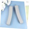 JECOMPRIS 2pcs Comfortable Underarm Crutch Replacement Padding Tpr Arm Grips for Crutches Relieve Pain with Extra Thick Cushions Washable Grey Accessories view 3