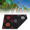 2mm Basketball Training Mat Mute Black Rubber Basketball Training System for Home Kids view 3