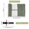 Cragmut Israeli Bandage 2 Pack, 6 Inch Compression Bandage for Emergency First Aid Battle Wound Care Self-Rescue with 2 Tourniquet view 2