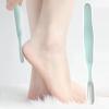 Pedicure Foot File,Foot File Callus Remover Foot Scrubber - Shower Foot Scrubber Skin Removal Foot File Callus Remover Long Handled Toe Brush for Wet and Dry Feet view 3