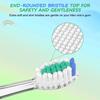 5Pcs Kids Replacement Toothbrush Heads Compatible with Seago SG-513/977/EK6/SG-2139, Brush-Baby WildOnes/KIDZSONIC, Dada-Tech DT-BB1/DT-977/DT-K6 Green Large Size for 3+ Years view 4