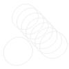 Anneome 10pcs Eyeglasses Setup Gaskets Explosion-proof Glasses Gaskets Install Kit for Frameless and Half-frame Glasses Repair Accessories view 1