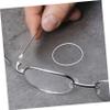 Anneome 10pcs Eyeglasses Setup Gaskets Explosion-proof Glasses Gaskets Install Kit for Frameless and Half-frame Glasses Repair Accessories view 3