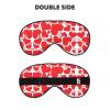 Love Heart Eye Sleep Mask,Blackout Eye Mask for Sleeping, Comfort Sleep Eye Mask for Travel Meditation Nap view 2