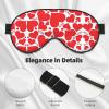 Love Heart Eye Sleep Mask,Blackout Eye Mask for Sleeping, Comfort Sleep Eye Mask for Travel Meditation Nap view 4