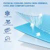 12 Sheets Fever Patches for Kids, Hot Weather Cooling Gel Patches for Adults, Headache Patches, Forehead Fever Cool Pads, Cooling & Pai_n Relief view 3