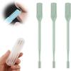 2-in-1 Nose Hair Trimmer, 2024 Double Sided Nose Hair Knife, Nostril Hair Remover Tool, Portable Manual 360 Rotating Nose Hair Trimmer for Men and Women (Green, 3 Pieces) view 1
