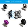 5 Blade Magnetic Replacement Heads for Skull Shaver 4 and 3 Series view 2