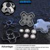 5 Blade Magnetic Replacement Heads for Skull Shaver 4 and 3 Series view 3