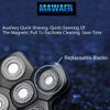 5 Blade Magnetic Replacement Heads for Skull Shaver 4 and 3 Series view 4