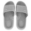 Zimoer Massage Sandals for Men Women - Foot Massager Slippers for Plantar Fasciitis, Acupressure, Arthritis Pain Relief - Shower and House Shoes (Grey, 44) view 1