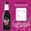 Beet It Organic Beetroot Juice (250ml x 24)  Picked and Pressed | No Added Sugar (Glass Bottle) view 2