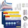 Multi-functional Bio-Enzyme Cleaning Tablets,Japan Universal Stain Removal Cube,Foam Rust Remover,Kitchen All-Purpose Cleaning Powder,Household Enzyme Cleaner for Clothes,Cooktops (2 Box) view 1