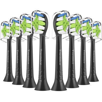 Trustnice Toothbrush Heads Compatible with Philips Sonicare Toothbrush, Replacement Brush Heads for EasyClean, Gum Health, HealthyWhite Brush Snap-On Handles, 8 Pack
