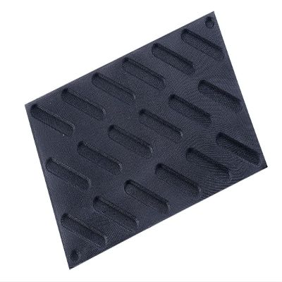 SHAPED BAKING MAT 18 ECLAIRS 125X25MM DEPTH 5MM SF 01090 DEMARLE