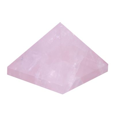 1Pc Crystal Rose Quartz,Rose Crystal Pyramid, Crystal Pyramid Quartz Pyramid Crystal Pyramid Pyramid Crystal Piramide Pyramid Carving Figurines Home Decoration Furnishing