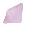 1Pc Crystal Rose Quartz,Rose Crystal Pyramid, Crystal Pyramid Quartz Pyramid Crystal Pyramid Pyramid Crystal Piramide Pyramid Carving Figurines Home Decoration Furnishing view 4