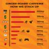 Ginger Roars - 120 Energy Gummies - Vegan Caffeine Chews Each 33mg Caffeine, Made from Root Ginger with a Tasty, Natural Fiery Kick for Improved Running, Cycling, preworkout & Focus. view 4