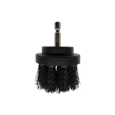 1 Pcs Clean Brush 2/3.5/4 Inch Attachment Cleaning Scrub Brushes For Drill Cleaning Car Bathroom Tub Shower Grout Tile Kitchen(2 inch black)