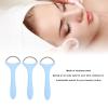 3pcs Spring Facial Hair Remover for Women, Long Handle Stainless Steel Gentle Spring Facial Threading Epilator Coil, Facial Hair Remover Spring view 3