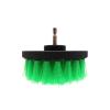 1 Pcs Clean Brush 2/3.5/4 Inch Attachment Cleaning Scrub Brushes For Drill Cleaning Car Bathroom Tub Shower Grout Tile Kitchen(4 inch green) view 1