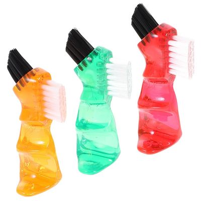 Ipetboom Personal Cleaning Brush Set Mini Portable Toothbrush Toothbrush for Adults 3pcs