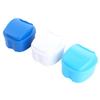 Hoement 3pcs Denture Box for False Teeth and Dentures with Plastic Material Ultra-Smooth Finish Beautiful Design Features that Prevent Accidental Handling Damages for Carers view 1