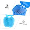Hoement 3pcs Denture Box for False Teeth and Dentures with Plastic Material Ultra-Smooth Finish Beautiful Design Features that Prevent Accidental Handling Damages for Carers view 4