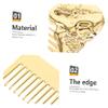 Healeved Clipper Guard Holder Beard Comb Double-sided Grooming Brush Tool Protective Pouch for Men Compact Design for Versatile Hair and Beard Styling view 2