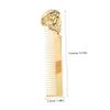 Healeved Clipper Guard Holder Beard Comb Double-sided Grooming Brush Tool Protective Pouch for Men Compact Design for Versatile Hair and Beard Styling view 3