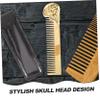 Healeved Clipper Guard Holder Beard Comb Double-sided Grooming Brush Tool Protective Pouch for Men Compact Design for Versatile Hair and Beard Styling view 4