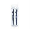Aristocrat Eyebrow Razors Mens Stainless Steel Dermaplaning Blades for Eyebrow, Beard & Facial Hair Grooming, Precision Face Shaver for Men, 2-Pack view 1
