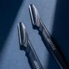 Aristocrat Eyebrow Razors Mens Stainless Steel Dermaplaning Blades for Eyebrow, Beard & Facial Hair Grooming, Precision Face Shaver for Men, 2-Pack view 4
